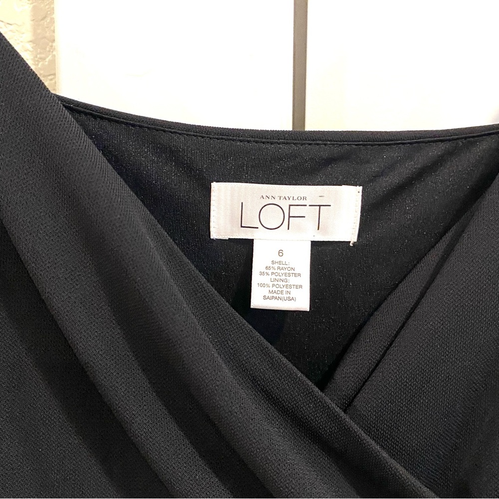 Loft Basic Black Spaghetti Strap Dress - Women’s … - image 7